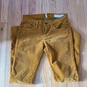 Rag & Bone Women's Mustard Skinny Jeans Size 26